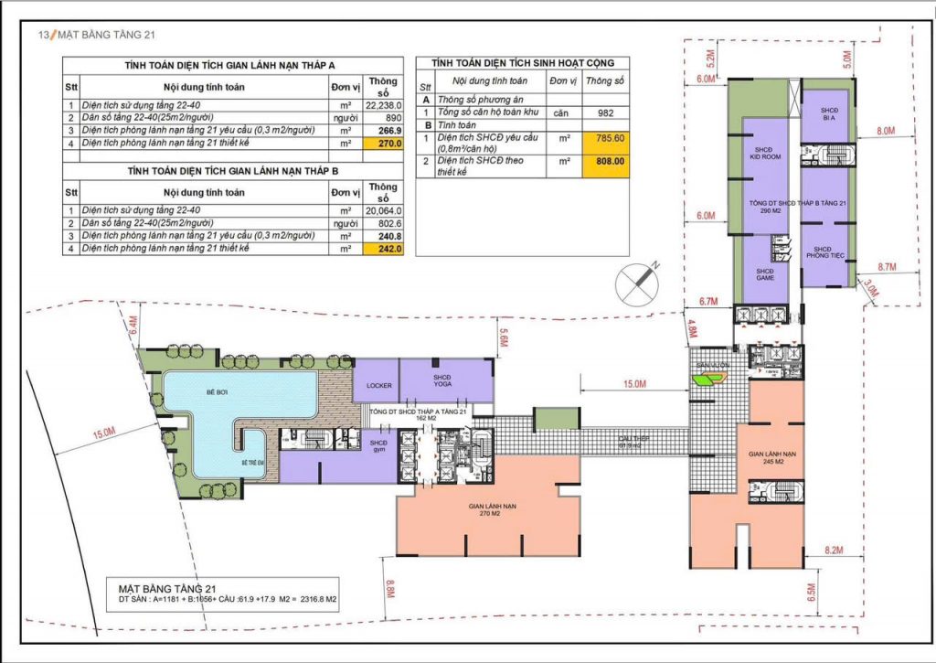 mặt bằng at saigon riverside