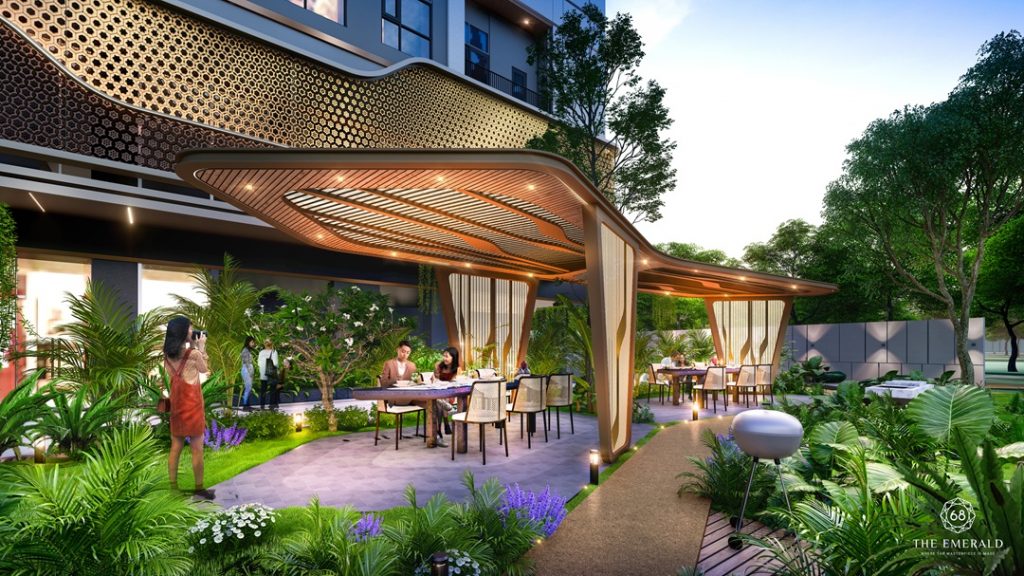 Tiện ích khối đế căn hộ The Emerald 68