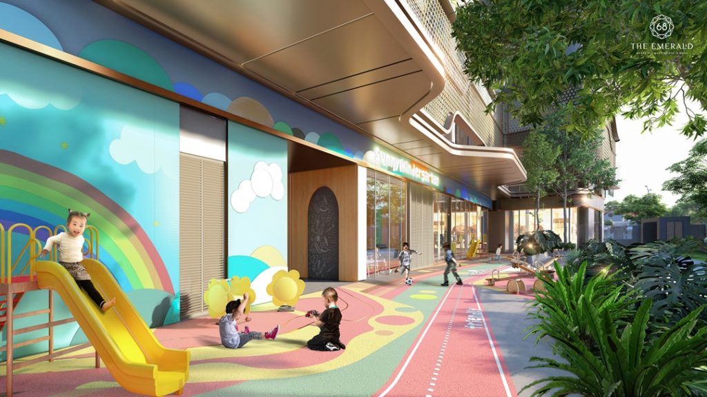Tiện ích khối đế căn hộ The Emerald 68