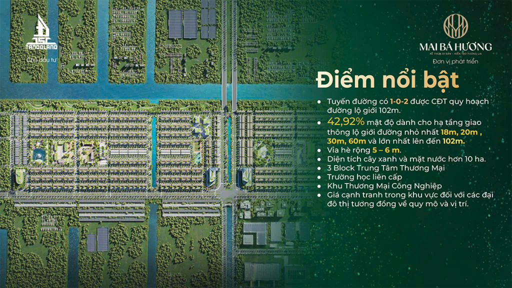 vị trí khu dân cư mai bá hương