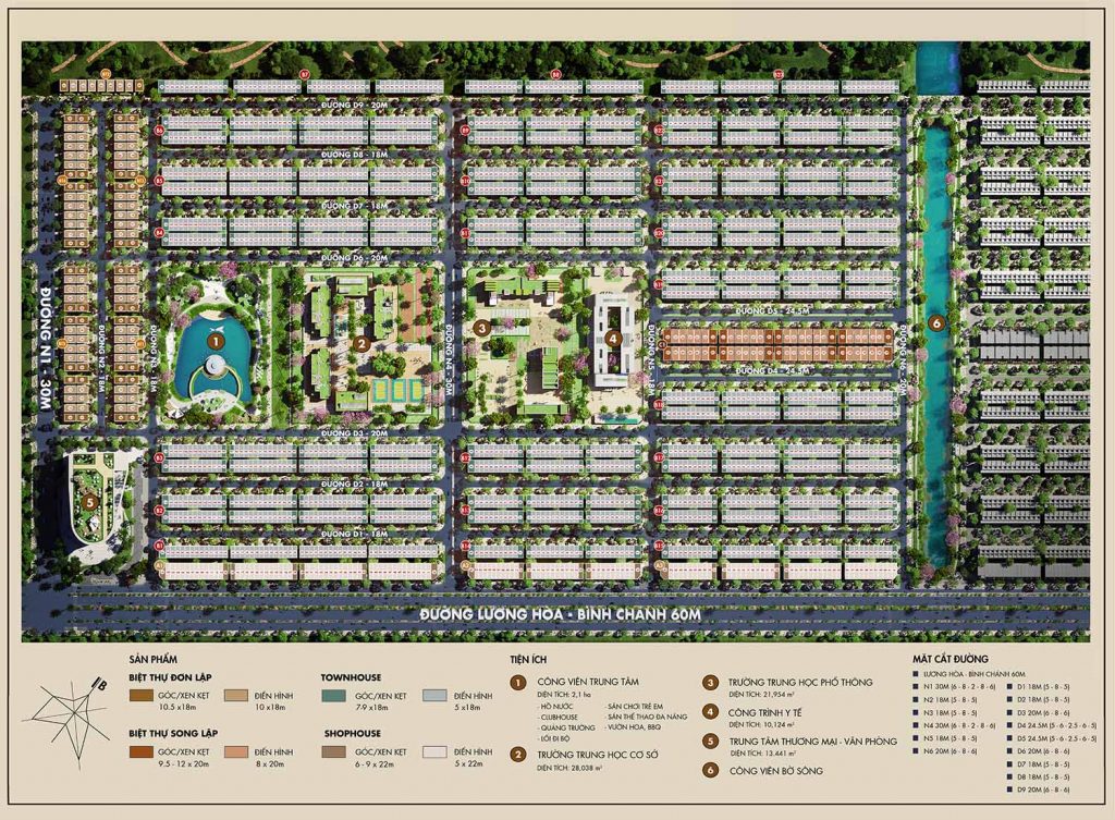 mặt bằng khu dân cư dragon eden