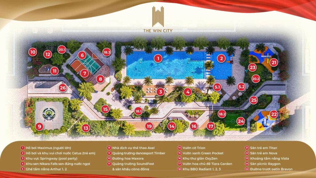 tiện ích the win city long an
